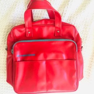 Vintage Vinyl Flight Bag